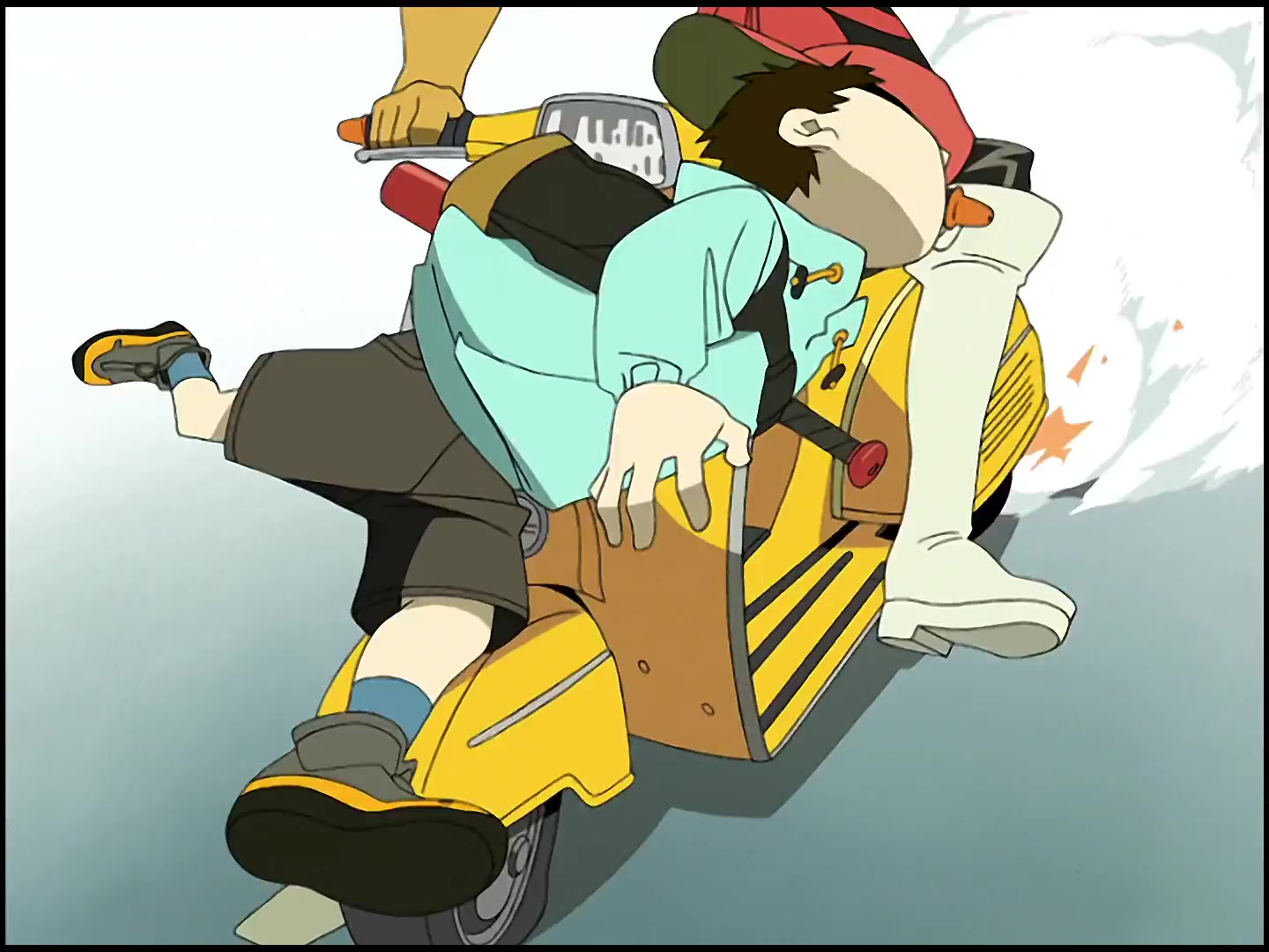 [Tsukyio Editing Resources] FLCL (Episode 1) Raw Clips (61) (tsukyio.com).mp4